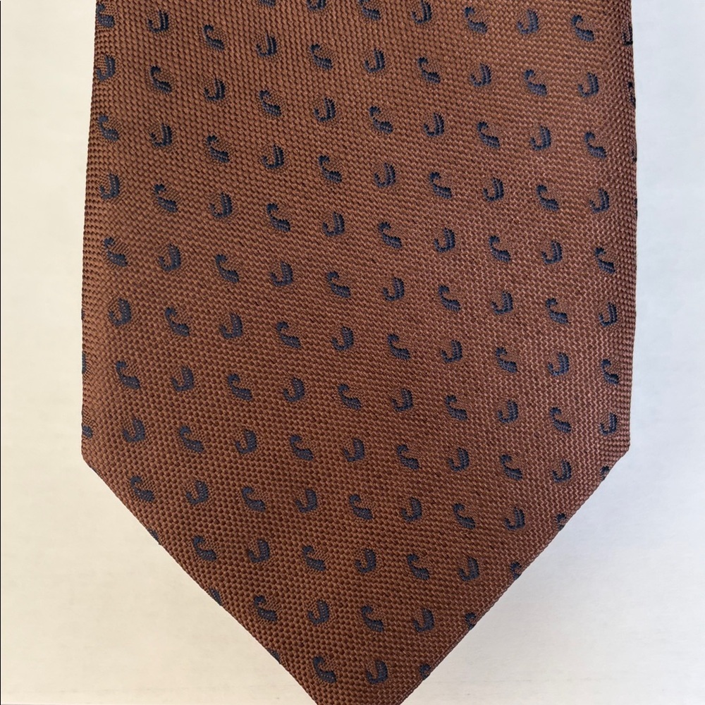 Altinyildiz Classics Brown & Blue Patterned Men's Tie